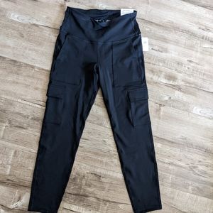 Power press cargo compression 7/8 length leggings